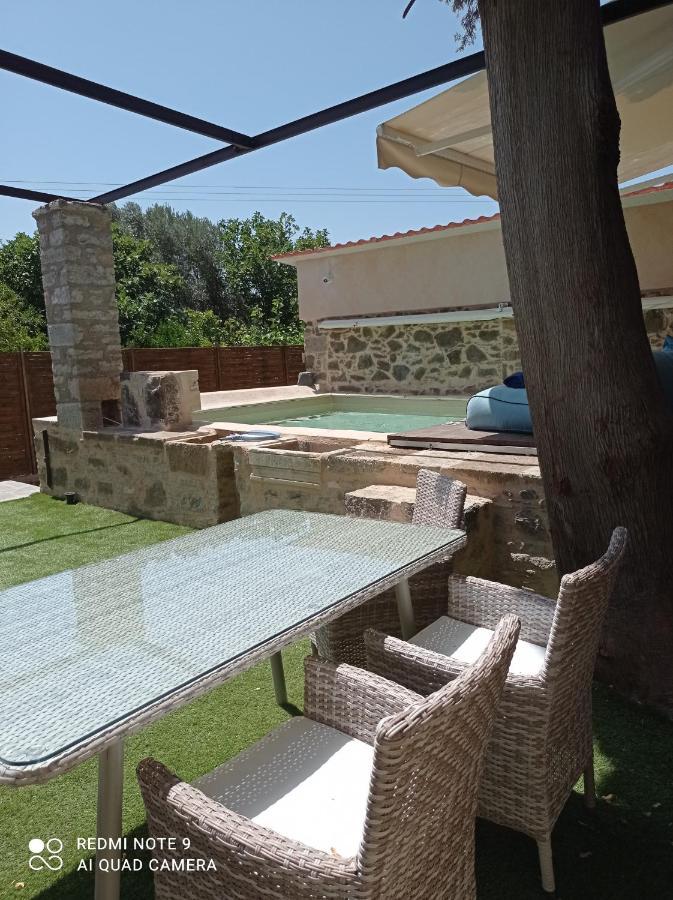 Περιβόλι Του Οδυσσέα Villa Volissos Exteriör bild